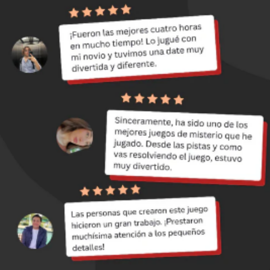 JUEGO DE INVESTIGACIÓN - HOY 3X1 - LLEVATE 3 CASOS REALES