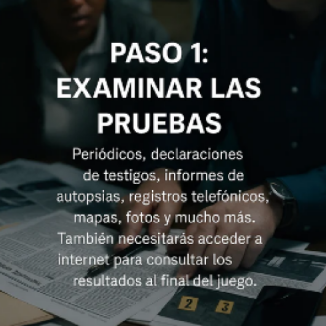 JUEGO DE INVESTIGACIÓN - HOY 3X1 - LLEVATE 3 CASOS REALES
